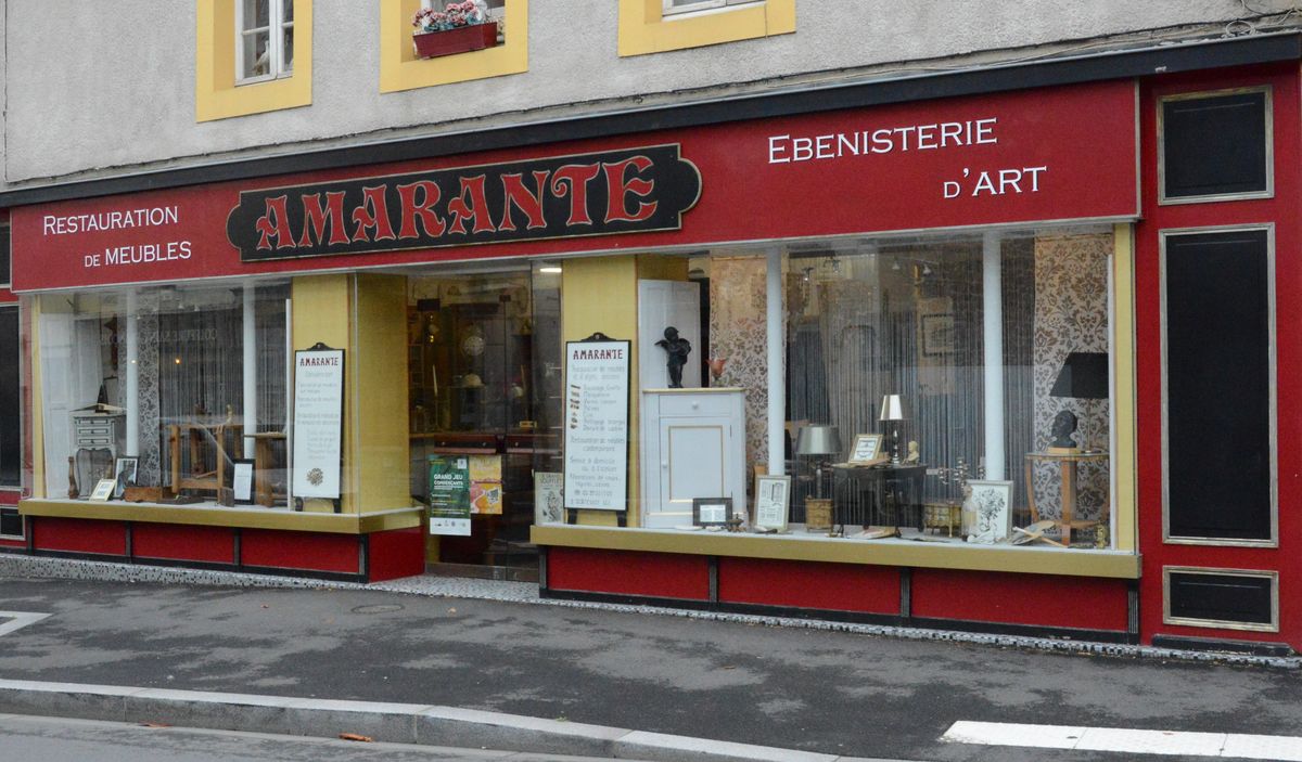 Devanture de AMARANTE