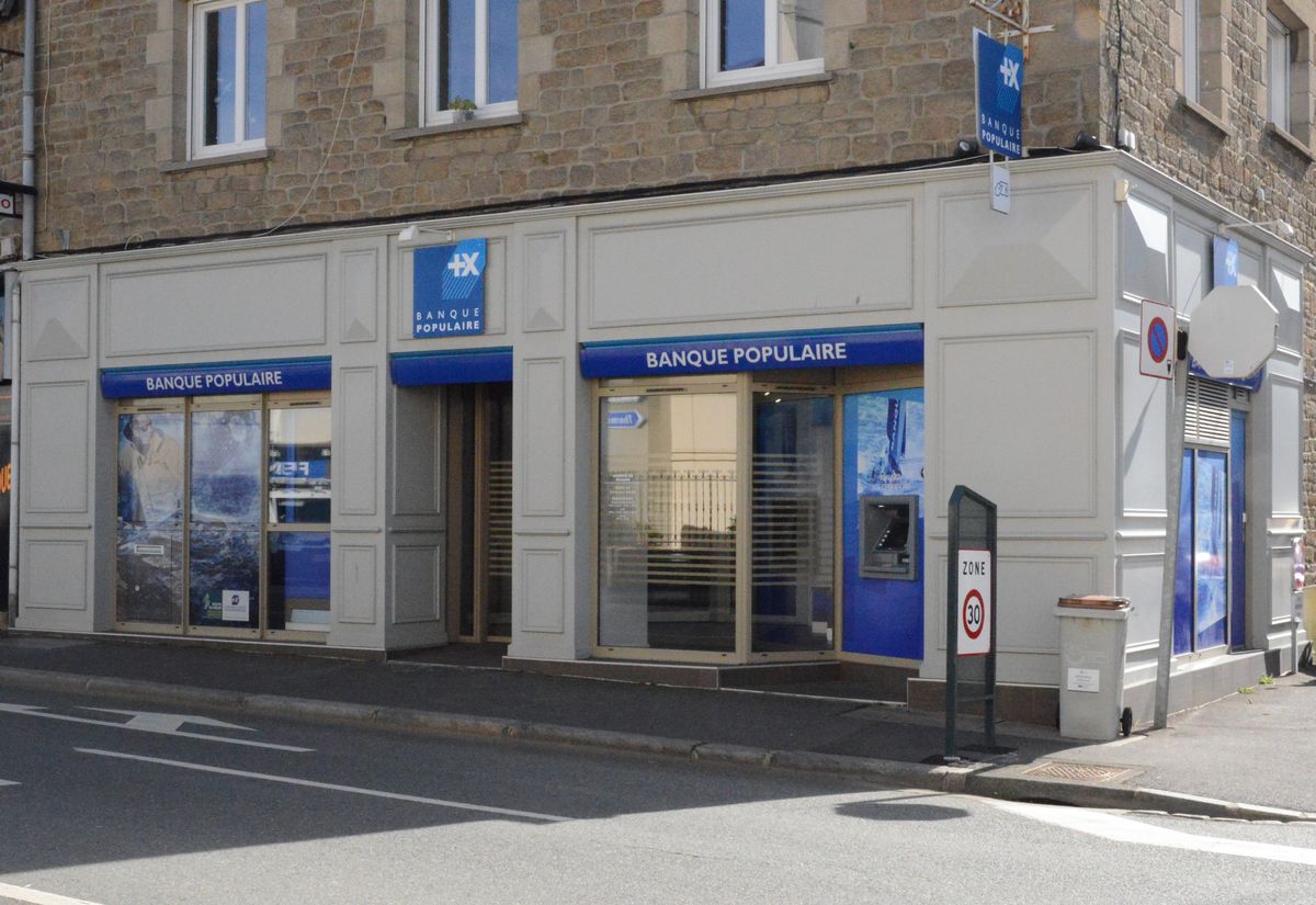 Devanture de BANQUE POPULAIRE DE L'OUEST