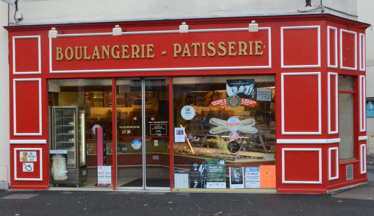Devanture de BOULANGERIE LECOULAN