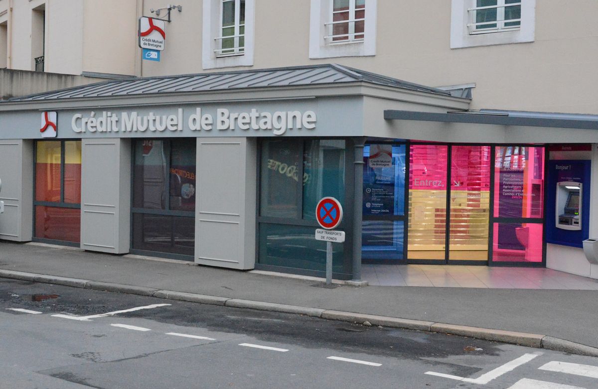 Devanture de CRÉDIT MUTUEL DE BRETAGNE