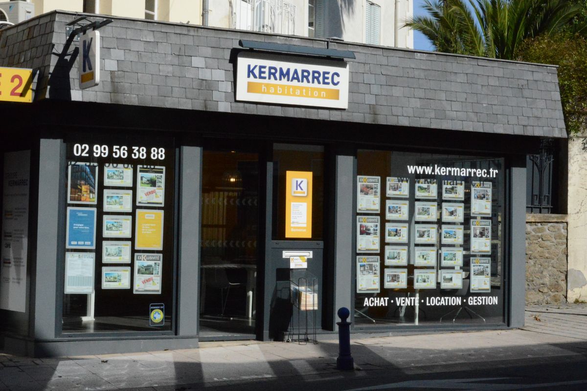 Devanture de KERMARREC IMMOBILIER