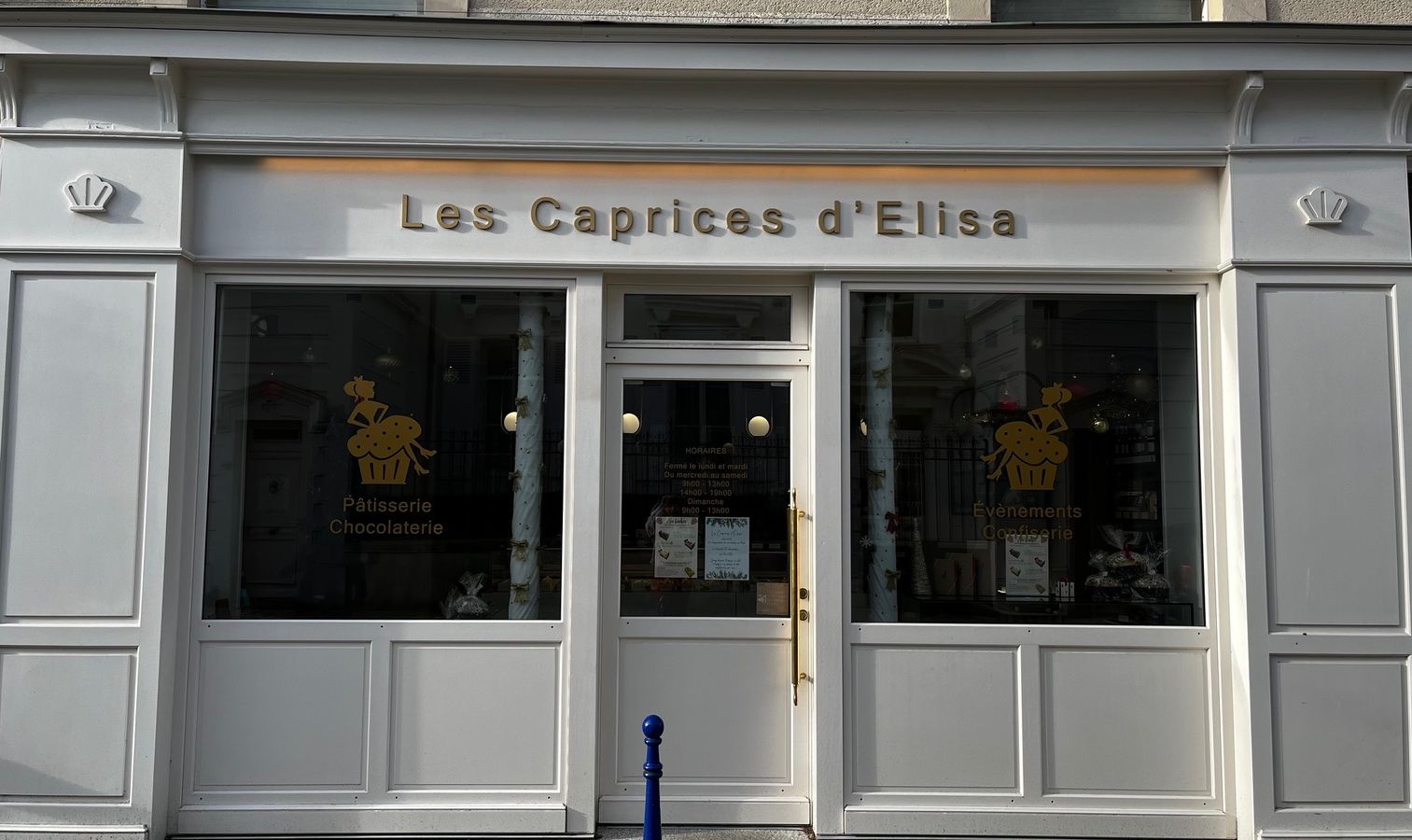 Devanture de Les Caprices d'Élisa