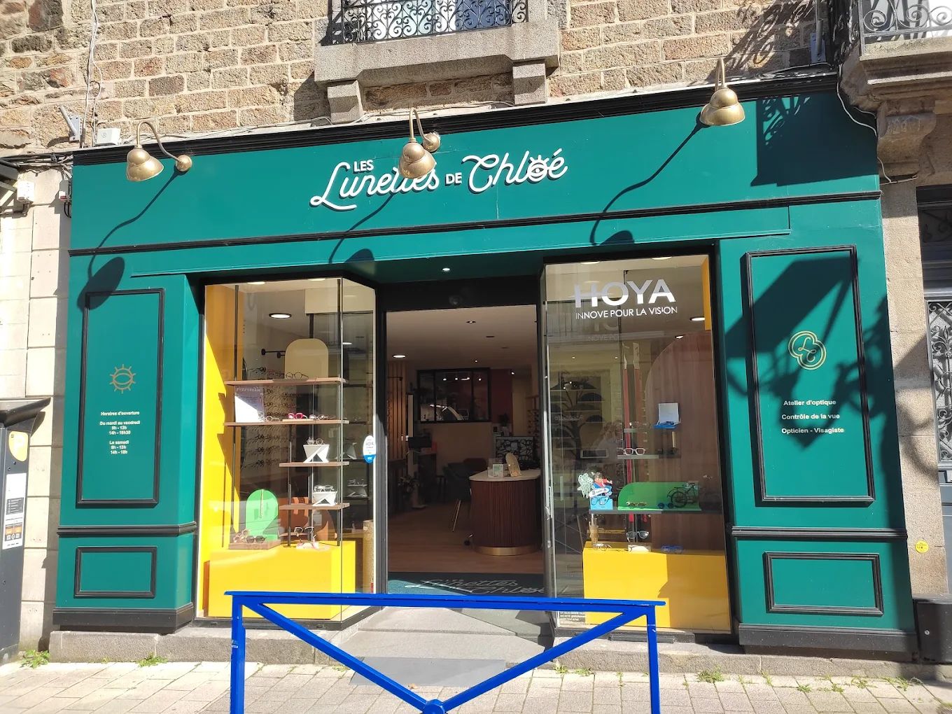 Devanture de Les lunettes de Chloé
