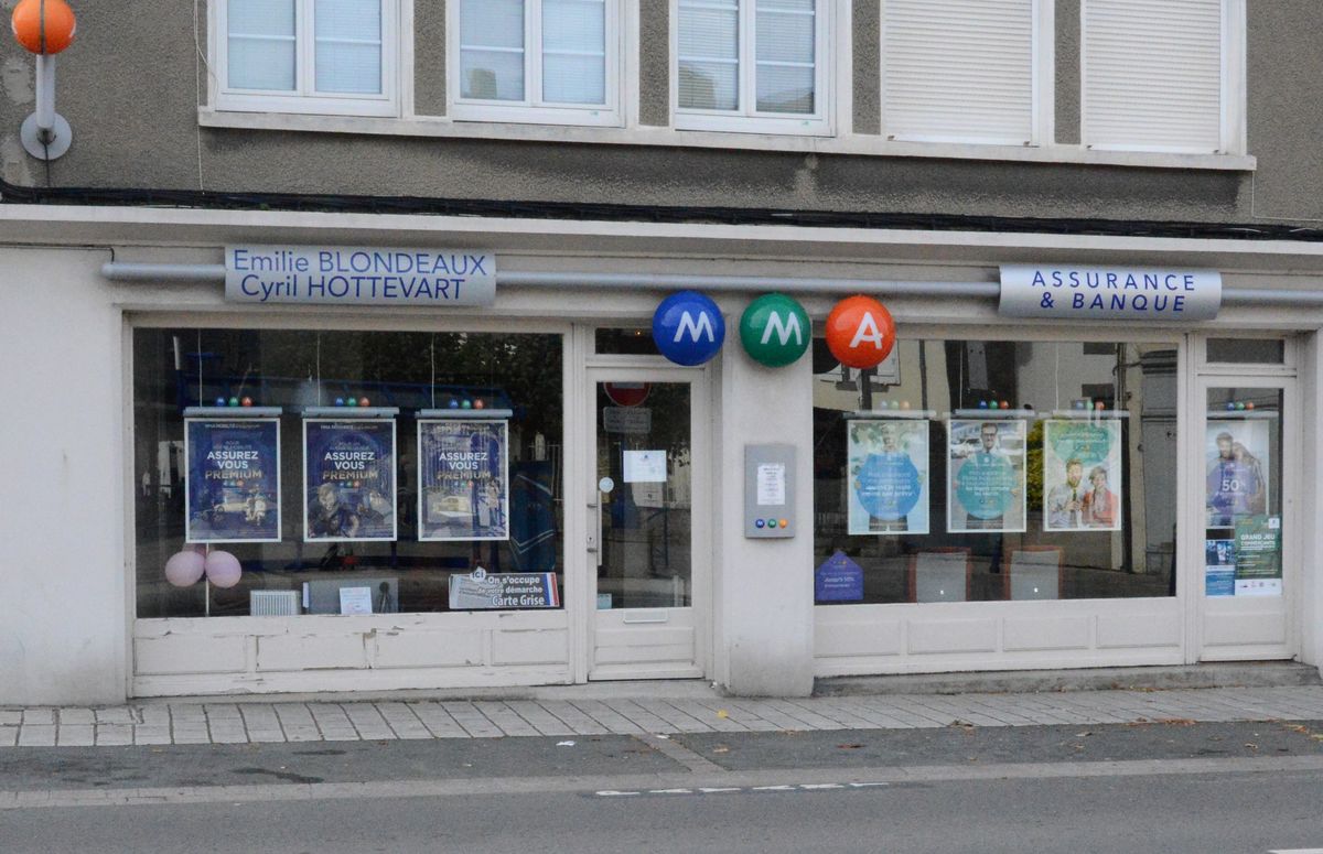 Devanture de MMA - SMC ASSURANCES