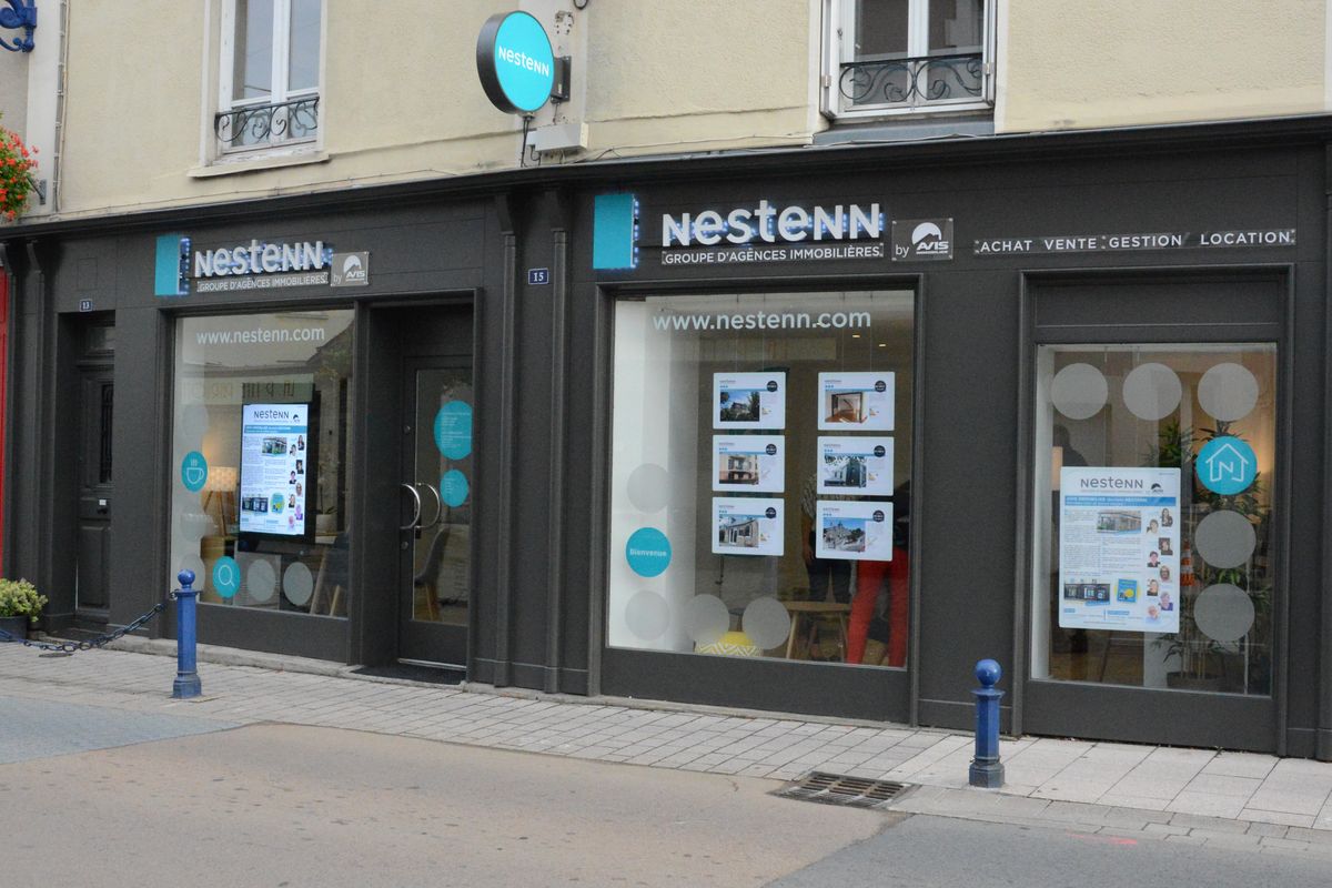 Devanture de NESTENN IMMOBILIER