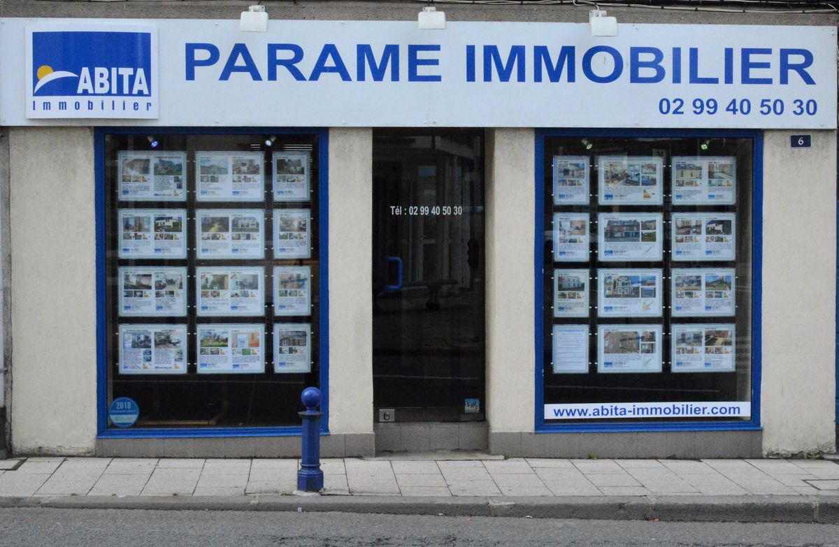 Devanture de PARAME IMMOBILIER