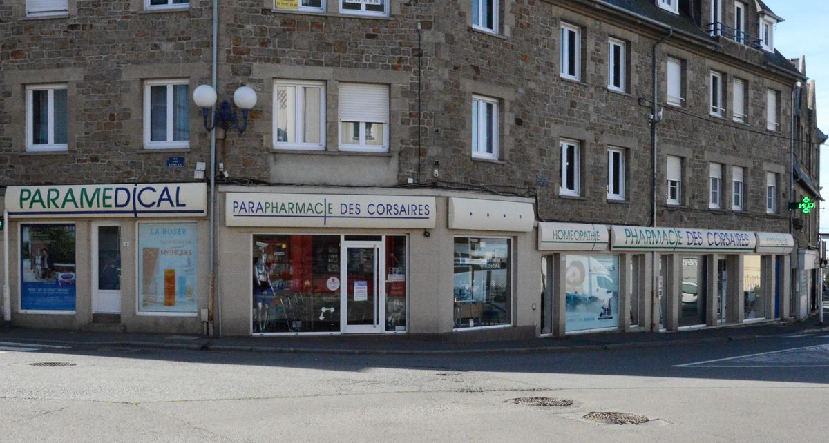 Devanture de PHARMACIE DES CORSAIRES