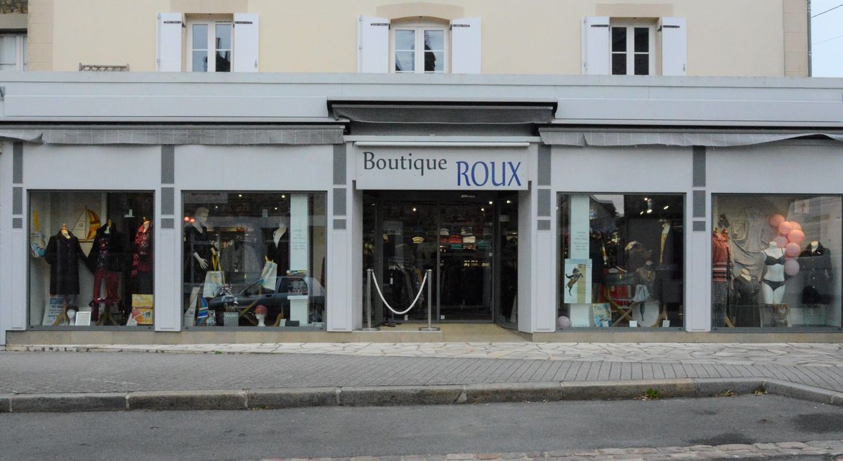Devanture de BOUTIQUE ROUX