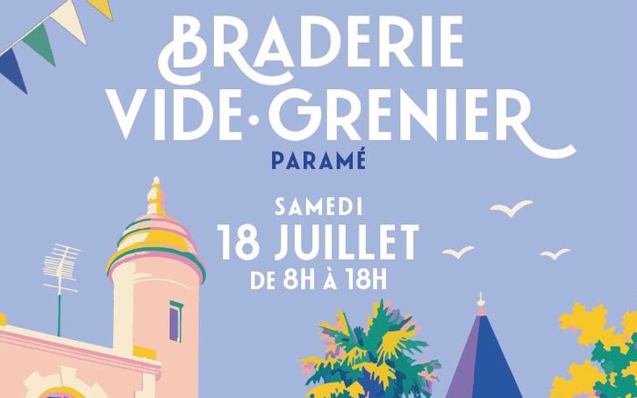 Braderie vide-grenier de Paramé Saint-Malo le 18 juillet 2026