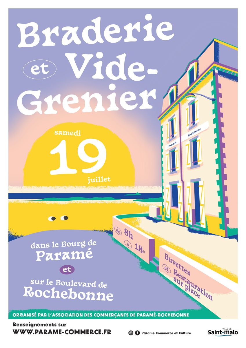 Le vendredi 11 juillet 2025, le Tour de France passe par le centre de Paramé