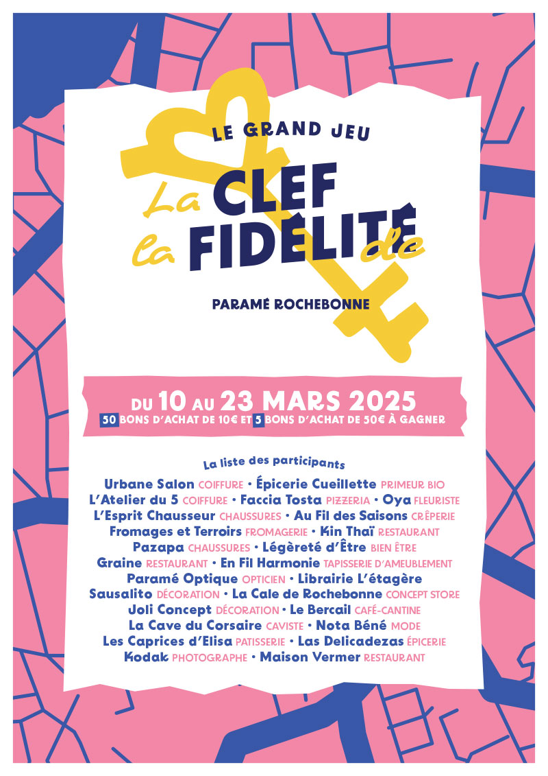 Le grand jeu La Clef de la fidélité de Paramé Rochebonne